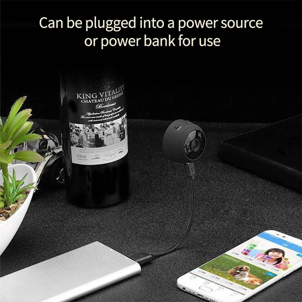A9 Wifi Mini Camera 1080P Security Monitoring Wireless Remote Night Vision Video Surveillance Smart Home Mini DV Cam HD Camera